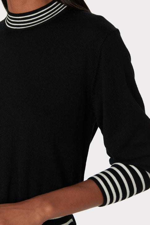 Striped Crew Neck Sweater 6