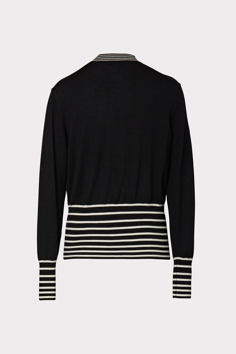 Striped Crew Neck Sweater 7