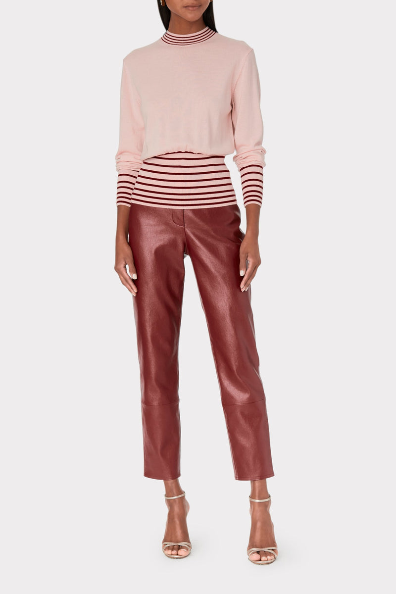 Striped Crew Neck Sweater