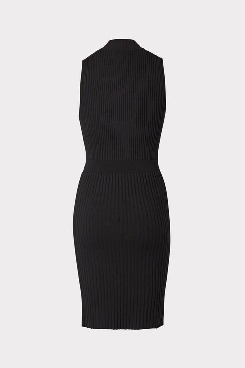 Chevron Rib Fitted Dress 3