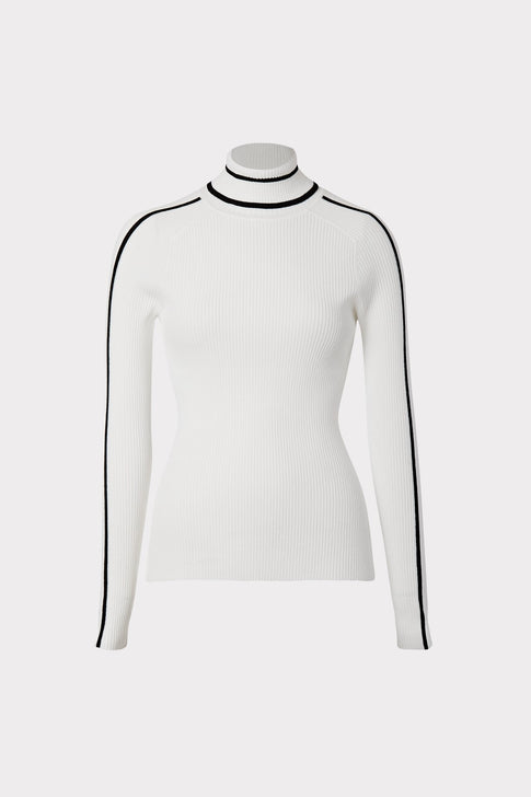 Racer Stripe Turtleneck 4