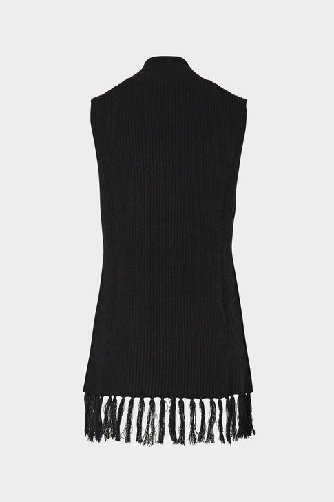 Fringe Mock Neck Shell 3