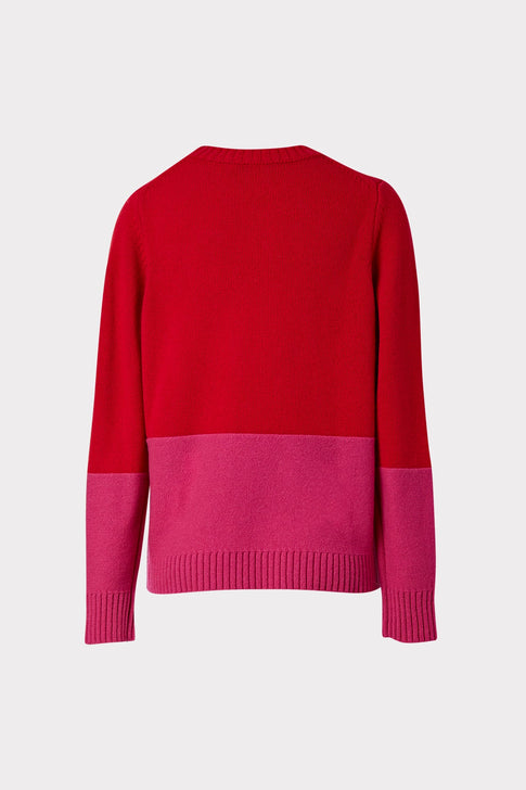 Colorblock Crew Neck Sweater 3