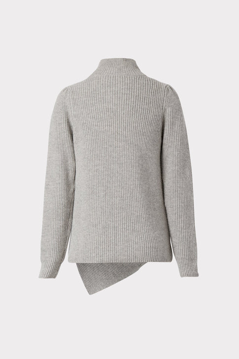 Asymetrical Hem Turtleneck 3