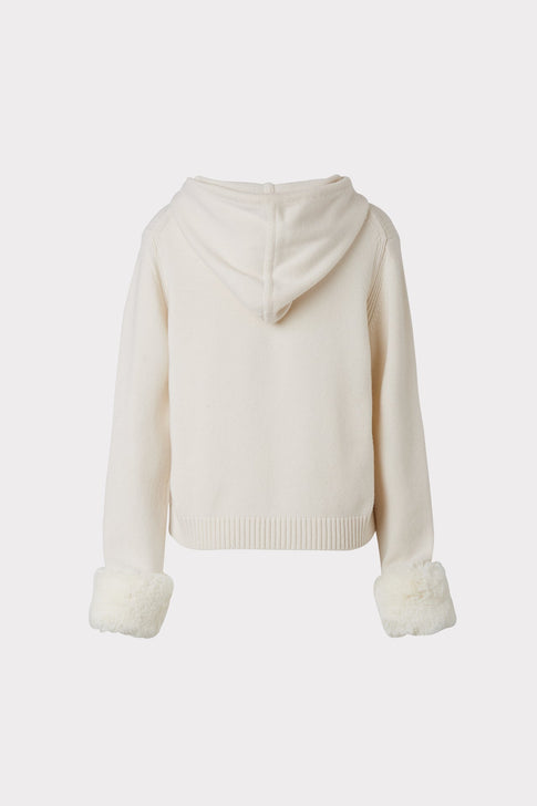 Fur Trim Hoodie 3