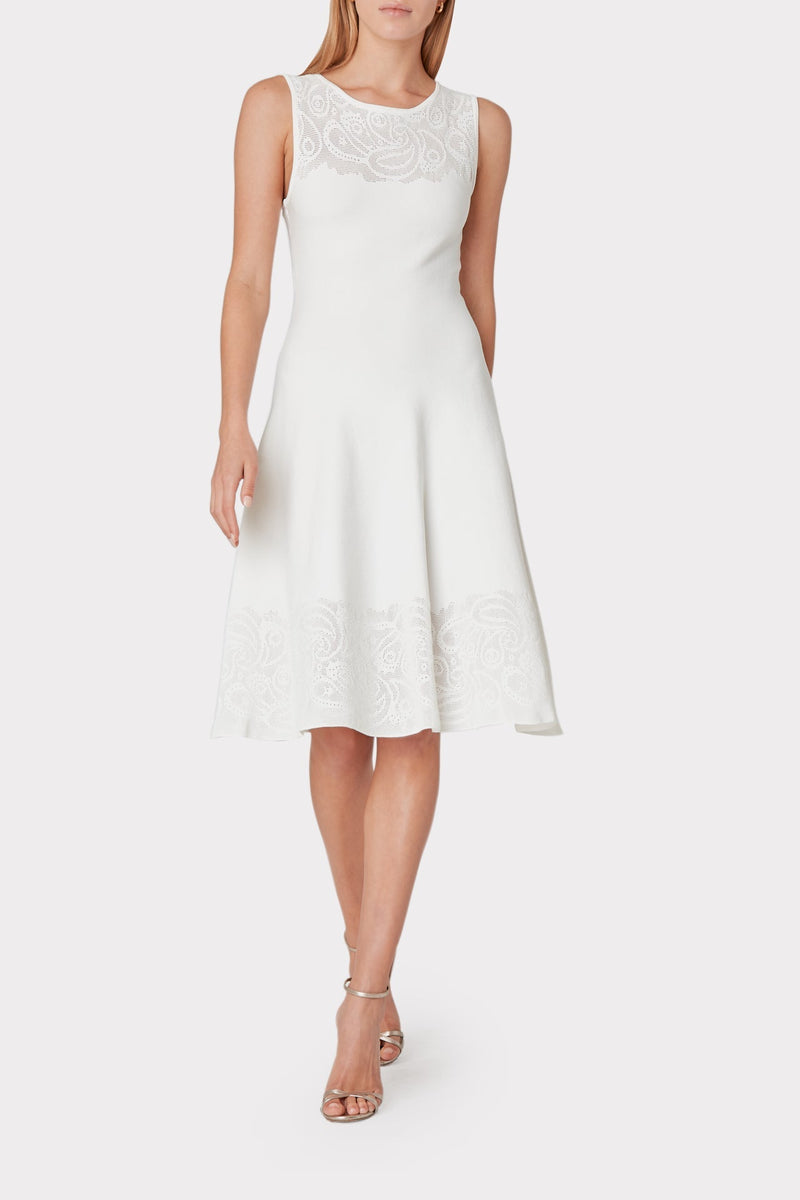 Paisley Motif Dress
