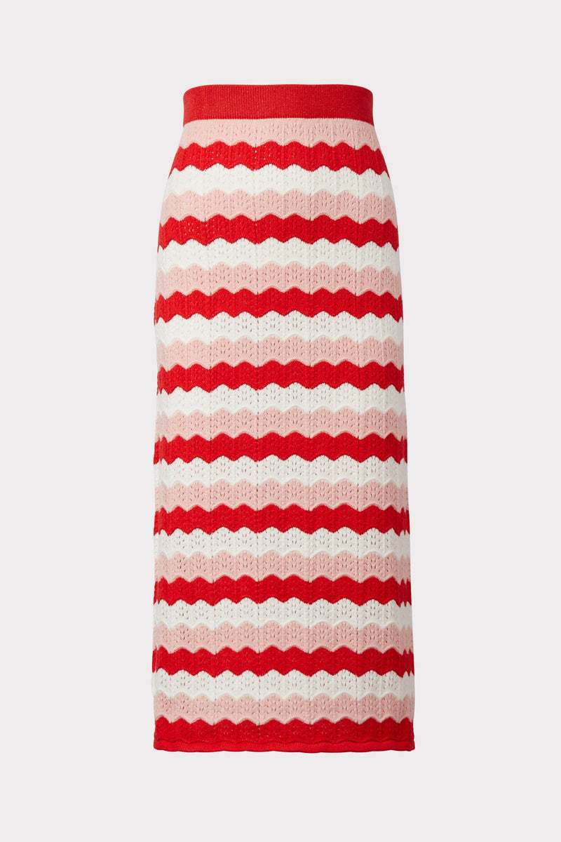 Seashell Pointelle Skirt