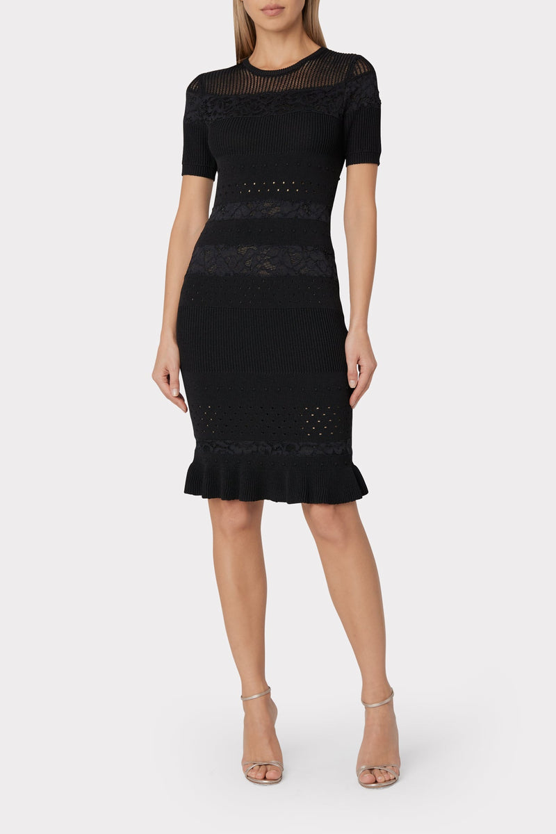 Lace Pointelle Dress