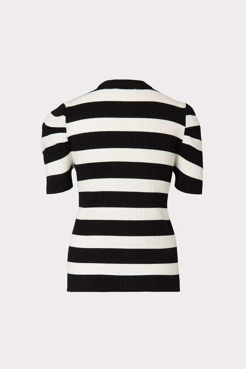 Stripe Tuck Pullover 3