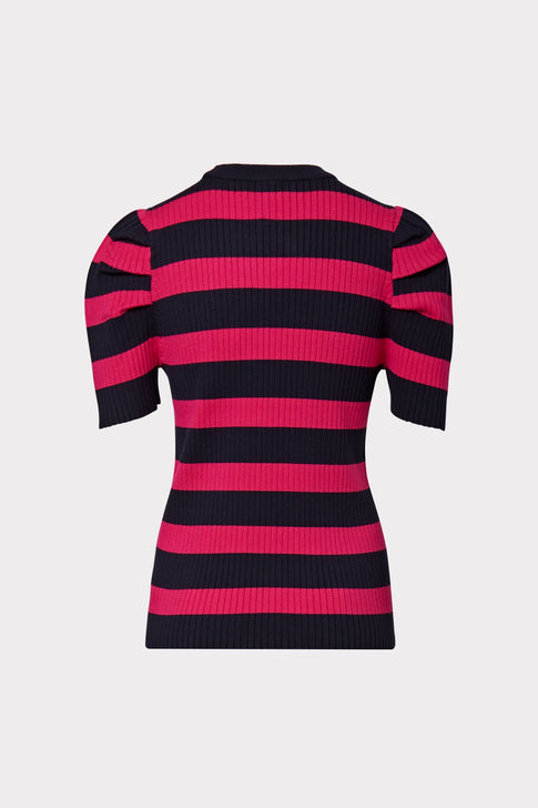 Stripe Tuck Pullover 7